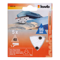 kwb 492504 Accessoire de ponceuse 5 pièce(s) pâte sablée
