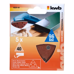 kwb 492804 Accessoire de ponceuse 5 pièce(s) Patin de ponçage