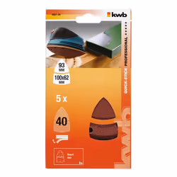 kwb 496104 Accessoire de ponceuse 5 pièce(s) pâte sablée