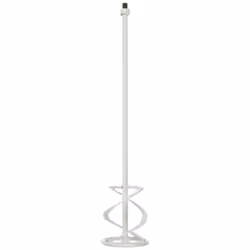 Mélangeur de mortier M14 120 x 590 mm Agitateur pour mortier, fouet métallique, filetage mâle M14 avec bague de réglage hexag ...