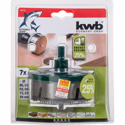 kwb 498720 scie de forage Perceuse 7 pièce(s)
