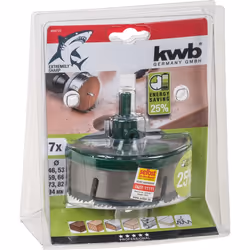 kwb 498720 scie de forage Perceuse 7 pièce(s) - Vue supplémentaire 8