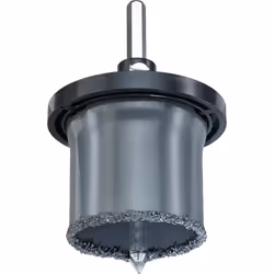 kwb 499463, Unique, Perceuse, Vitrocéramique, Béton, Plaque de plâtre, Plastique, pierre, Carrelage, 5,5 cm, 6,8 cm, 1 pièce( ...