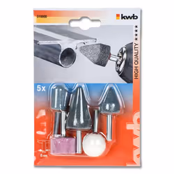 kwb 510000 fourniture de ponçage et de meulage rotatif Verre, Céramique dure, Métal, Plastique Kit d'accessoires