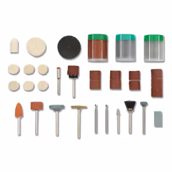 kwb 510900, Kit d'accessoires, Métal, Bois, Oxyde d'aluminium, Toutes marques, Noir, Vert, Orange, Argent, 3 mm