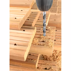 kwb 511910 foret Mèche de perçage torsadée -, 1