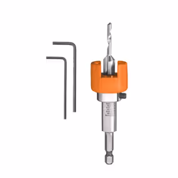 kwb 512006, Perceuse, Unique, 6 mm, Bois dur, Bois tendre, Bois, Acier de molybdène de haute vitesse (hss-m2), Tige hexagonal ...