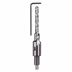 kwb 512604, Perceuse, Embout de perçage à spirales, 4,5 mm, Panneau dur, Bois dur, Plastique, Bois tendre, Bois, Acier rapide ...