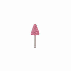 Edelkorund-cône pointu Tige de 6 mm pour perceuse et gewindeschleifer max. 30 000 tours/minute 25 x 32 Mm