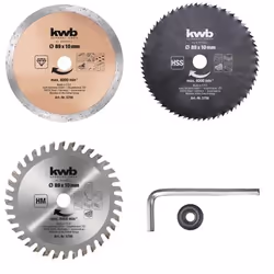 Einhell 49575915, 8,9 cm, Einhell TE-CS 18/89, 5 pièce(s)