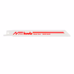 kwb 577400, Lames de scie sabre, Aluminium, Métal, Tuyau, Plastique, Plaque d'acier inoxydable (fine), Bois, Bois avec clous, ...