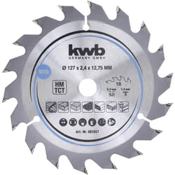 kwb 581557 Lame de scie circulaire au carbure 127 x 12.75 mm 1 pc(s)