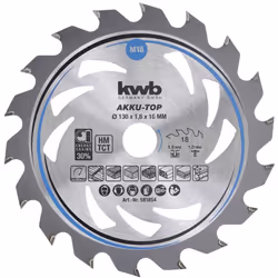 Informations techniques code kwb : M 18 EPAISSEUR de coupe : 1,6 Informations techniques Dimension produit, Ø : 130 mm Donnée ...