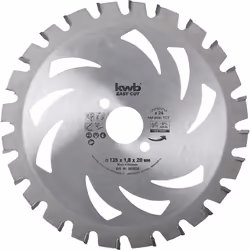 kwb 581938, Aluminium, Panneau aggloméré, Bois dur, Métal non Ferreux, Plastique, Tôle métallique, 13,5 cm, 2 cm, 1,2 mm, 1,8 ...