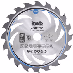 Informations techniques code kwb : M 33 EPAISSEUR de coupe : 1,6 Informations techniques Dimension produit, Ø : 150 mm Donnée ...