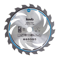 KWB - Einhell 49584354 Lame de scie circulaire tct bois plastique 160x16 mm 20T 1,6mm