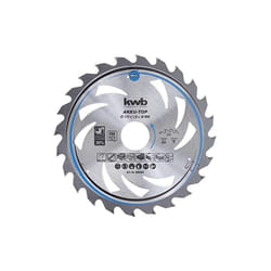 KWB - 585454 lame de scie circulaire easy cut coupe fine avec dents alternées spéciales 24 dents ø 170 x 30 mm