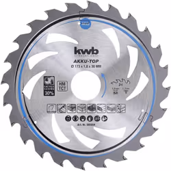 Informations techniques code kwb : M 55 EPAISSEUR de coupe : 1,8 Informations techniques Dimension produit, Ø : 173 mm Donnée ...