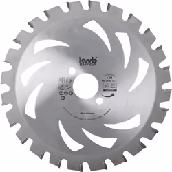 kwb 586138, Aluminium, Panneau aggloméré, Bois dur, Métal non Ferreux, Plastique, Tôle métallique, 18,4 cm, 2 cm, 1,4 mm, 2 m ...
