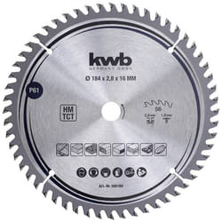 kwb 586168 Lame de scie circulaire au carbure 184 x 16 mm 1 pc(s)