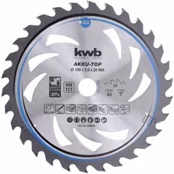 Informations techniques code kwb : M 66 EPAISSEUR de coupe : 2,0 Informations techniques Dimension produit, Ø : 190 mm Donnée ...