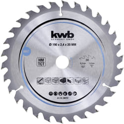 KWB - 586757 Lame de scie circulaire au carbure 190 x 20 mm 1 pc(s)