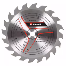 Einhell 49587151, Bois dur, Bois tendre, Bois, 20 cm, 1,6 cm, Pointe au carbure de tungstène (TCC), 9000 tr/min, 2,4 mm