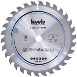 KWB - 587157 Lame de scie circulaire au carbure 200 x 16 mm 1 pc(s)