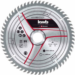 KWB - by Einhell Lame de scie 216x30x2,8mm 60 dents