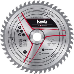 KWB - by Einhell Lame de scie aux carbures de tungstène (ø 254 x 30 mm, 42 dents, pour scie circulaire sur table & scies à onglet radiales)
