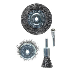 kwb Jeu de brosses métalliques