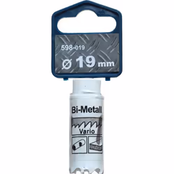 kwb 598019, Unique, Perceuse, Aluminium, Cuivre, Plaque de plâtre, Plastique, Acier, Bois, Blanc, Bimétal, Acier rapide, Acie ...