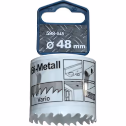 kwb 598048, Unique, Perceuse, Aluminium, Cuivre, Plaque de plâtre, Plastique, Acier, Bois, Blanc, Bimétal, Acier rapide, Acie ...