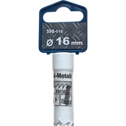 kwb 598016, Unique, Perceuse, Aluminium, Cuivre, Plaque de plâtre, Plastique, Acier, Bois, Blanc, Bimétal, Acier rapide, Acie ...
