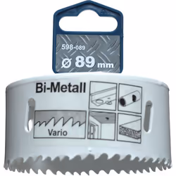 kwb 598089, Unique, Perceuse, Aluminium, Cuivre, Plaque de plâtre, Plastique, Acier, Bois, Blanc, Bimétal, Acier rapide, Acie ...