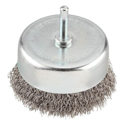 kwb 602430 Roue de fil et brosse en fil d'acier Roue à rayons 7,5 cm