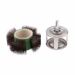 kwb 602500 Roue de fil et brosse en fil d'acier Roue à rayons 11 cm