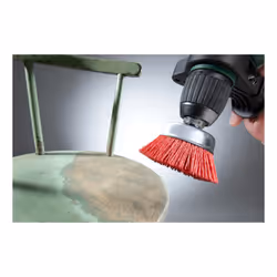 kwb 603330 Roue de fil et brosse en fil d'acier Brosse coupe 7,5 cm