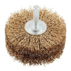 kwb 604030 Roue de fil et brosse en fil d'acier Roue à rayons 8 cm