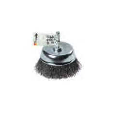 kwb 606233 Roue de fil et brosse en fil d'acier Brosse coupe 5 cm