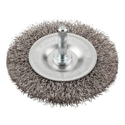 kwb 607310 Roue de fil et brosse en fil d'acier Roue à rayons 7,5 cm