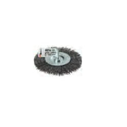 kwb 607433 Roue de fil et brosse en fil d'acier Roue à rayons 10 cm