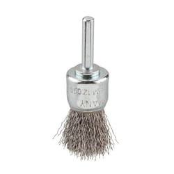 kwb 608030 Roue de fil et brosse en fil d'acier Brosse coupe 2,5 cm