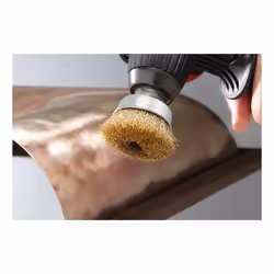 kwb 609110 Roue de fil et brosse en fil d'acier Brosse coupe 5 cm