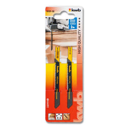 kwb 610130 Lame de scie sauteuse, à chantourner et sabre Lames de scie sauteuse Acier fin au carbone 2 pièce(s)