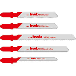 KWB - 617290 set de lames de scie sauteuse pour métal 5 pc(s)
