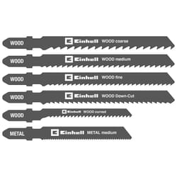 Einhell 49617350 Lame de scie sauteuse, à chantourner et sabre Lames de scie sauteuse 10 pièce(s)
