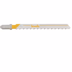 kwb 621020, Lames de scie sauteuse, Panneau aggloméré, Plastique renforcé en fibre de verre, Bois dur, Plastique, Bois, Bimét ...