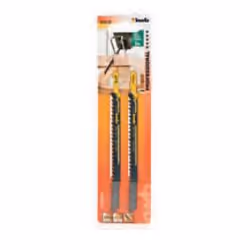 kwb 623320, Lames de scie sauteuse, Fibre de bois, Laminé, Plastique, Bois, Acier fin au carbone, Gris, 9,3 cm, 3 mm