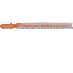 kwb 624020, Lames de scie sauteuse, Aluminium, Profil, Tôle métallique, Bimétal, Orange, Acier inoxydable, 10 cm, 2 pièce(s)
